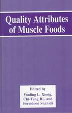 Quality Attributes of Muscle Foods