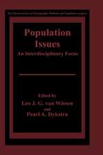 Population Issues: An Interdisciplinary Focus