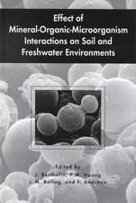 Effect of Mineral-Organic-Microorganism Interactions on Soil and Freshwater Environments