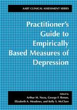 Practitioner's Guide to Empirically-Based Measures of Depression