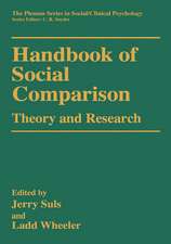 Handbook of Social Comparison: Theory and Research