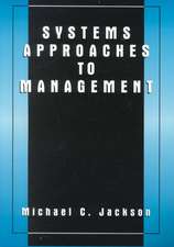 Systems Approaches to Management