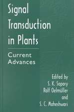 Signal Transduction in Plants: Current Advances