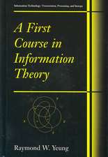 A First Course in Information Theory