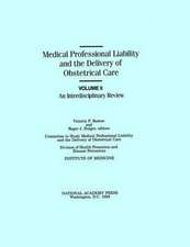 Medical Professional Liability and the Delivery of Obstetrical Care