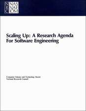 Scaling Up: A Research Agenda for Software Engineering