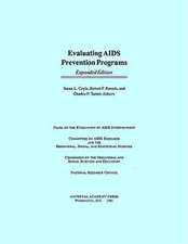 Evaluating AIDS Prevention Programs: Expanded Edition