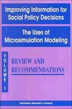 Citro: Improving Information For Social Policy Decisions: The Uses Of Microsimulation Modeling, Vol 1: Review &Recommendations (pr Only)