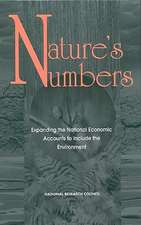 Nature's Numbers: Expanding the National Economic Accounts to Include the Environment