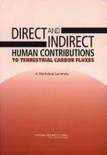 Direct and Indirect Human Contributions to Terrestrial Carbon Fluxes