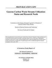 Gaseous Carbon Waste Streams Utilization