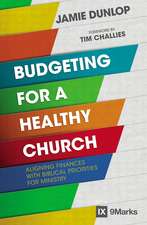 Budgeting for a Healthy Church