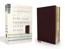 NIV, Biblical Theology Study Bible (Trace the Themes of Scripture), Bonded Leather, Burgundy, Thumb Indexed, Comfort Print: Follow God’s Redemptive Plan as It Unfolds throughout Scripture