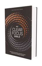 NIV, Clear Focus Bible, Hardcover, Charcoal/Copper