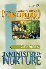 The Ministry of Nurture: (A Youth Worker's Guide to Discipling Teenagers)