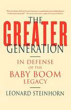 The Greater Generation