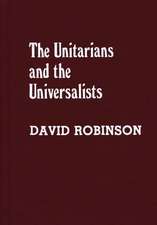 Unitarians and Universalists