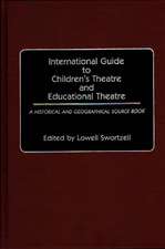 International Guide to Children's Theatre and Educational Theatre