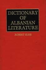 Dictionary of Albanian Literature