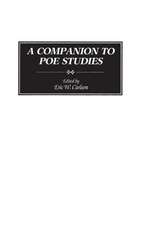 A Companion to Poe Studies