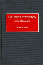 Maureen Stapleton: A Bio-Bibliography