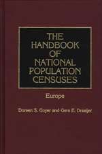 The Handbook of National Population Censuses: Europe