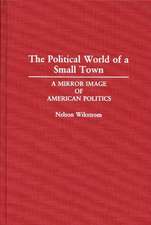 The Political World of a Small Town: A Mirror Image of American Politics