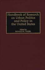 Handbook of Research on Urban Politics and Policy in the United States