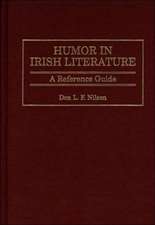 Humor in Irish Literature: A Reference Guide