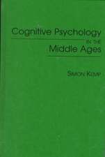 Cognitive Psychology in the Middle Ages