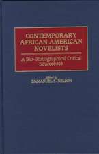 Contemporary African American Novelists: A Bio-Bibliographical Critical Sourcebook