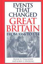 Events that Changed Great Britain from 1066 to 1714