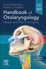 Handbook of Otolaryngology: Head and Neck Surgery