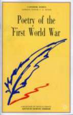 Poetry of the First World War