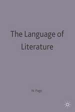 The Language of Literature