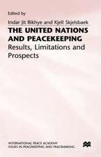 The United Nations and Peacekeeping: Results, Limitations and Prospects - The Lessons of 40 Years of Experience