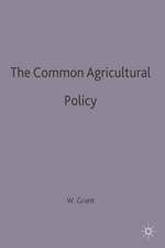 The Common Agricultural Policy