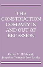 The Construction Company in and out of Recession