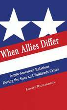 Richardson, L: When Allies Differ