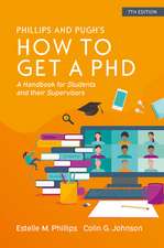 How to get a PhD