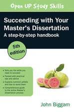 Succeeding with Your Master's Dissertation: A Step-by-Step Handbook