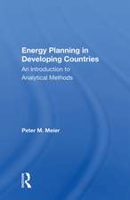 Energy Planning In Developing Countries: An Introduction To Analytical Methods