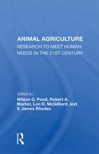 Animal Agriculture: Research To Meet Human Needs In The 21st Century