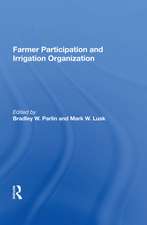 Farmer Participation And Irrigation Organization