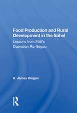 Food Production and Rural Development in the Sahel