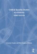 Critical Security Studies: An Introduction