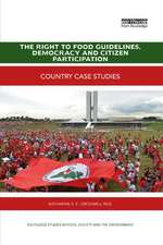 The Right to Food Guidelines, Democracy and Citizen Participation: Country case studies