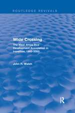 Wide Crossing: The West Africa Rice Development Association in Transition, 1985-2000