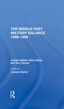 The Middle East Military Balance 1989-1990