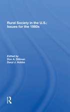 Rural Society In The U.s.: Issues For The 1980s